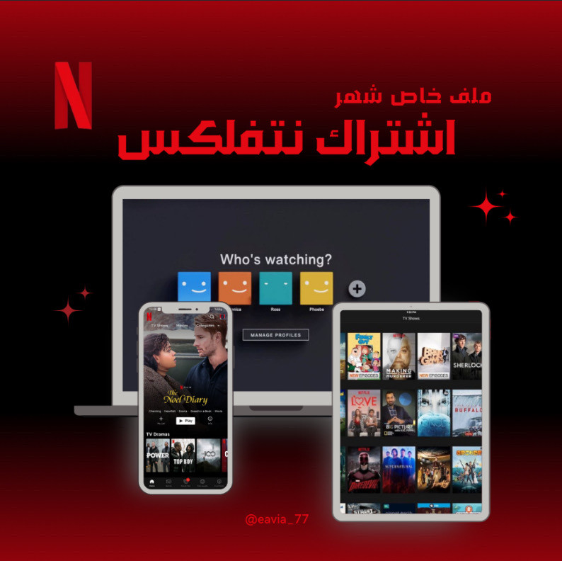 اشتراك نتفلكس شهر ملف خاص - صورة 1